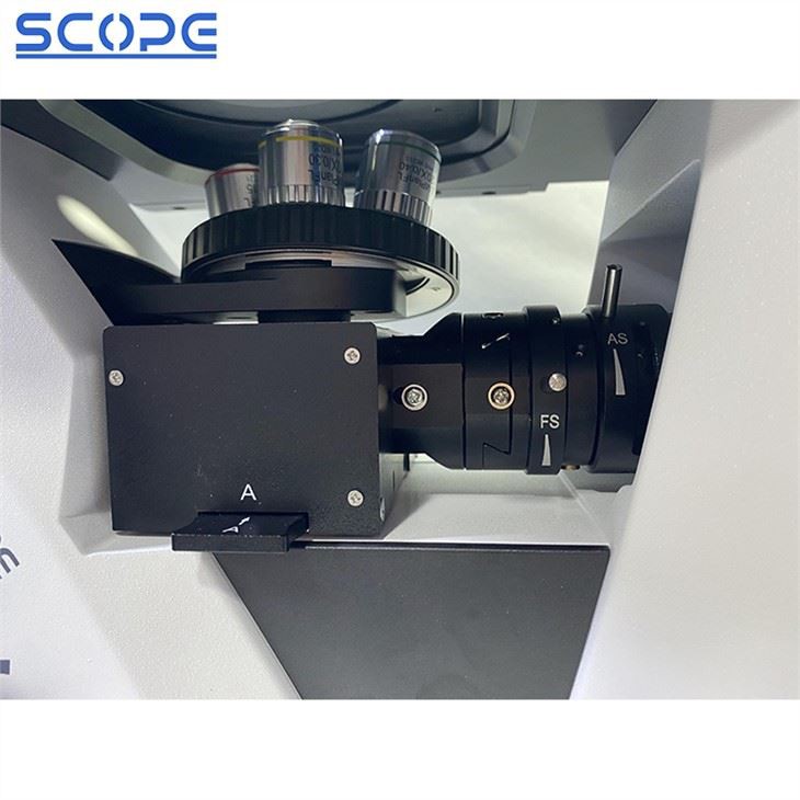 Long working distance Trinocular Inverted Metallurgical Microscope for sale
