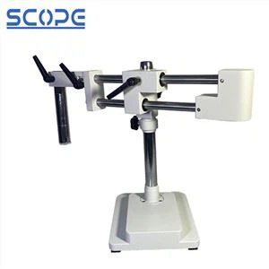 Support universel à double perche pour stéréomicroscope
