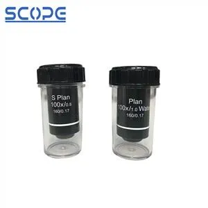 Lentille d'objectif pour microscope