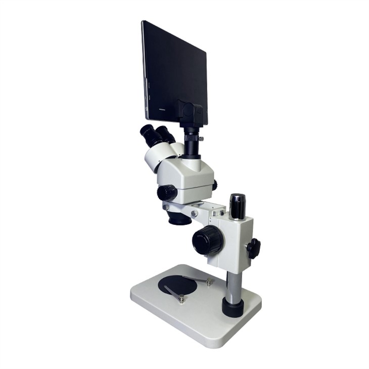 High quality trinocualr stereomicroscope LCD tablet camera microscope